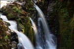 First view of Sol Duc Falls, Olympic National Park